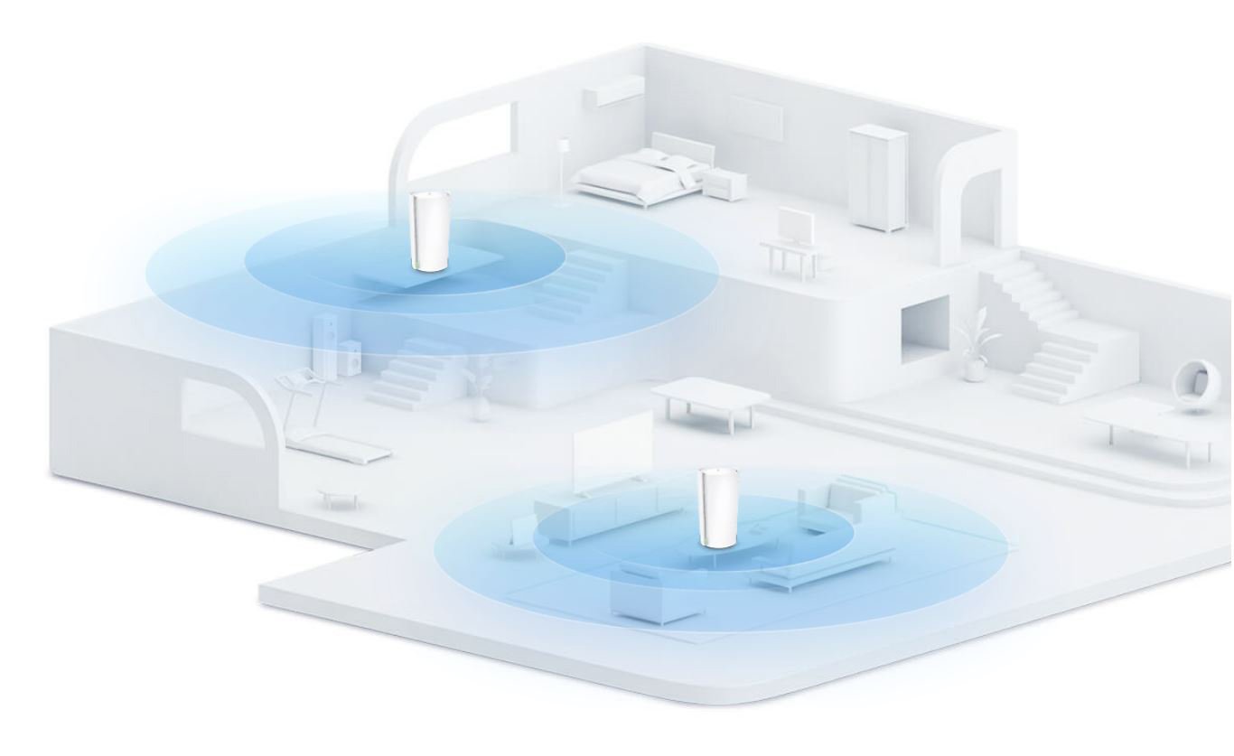 TP-Link Deco Mesh WiFi AXE11000 Tri-Band WiFi 6E Mesh Network System(Deco  XE200) - Replaces Wireless Internet Router and Extender, 10Gbps Ethernet 